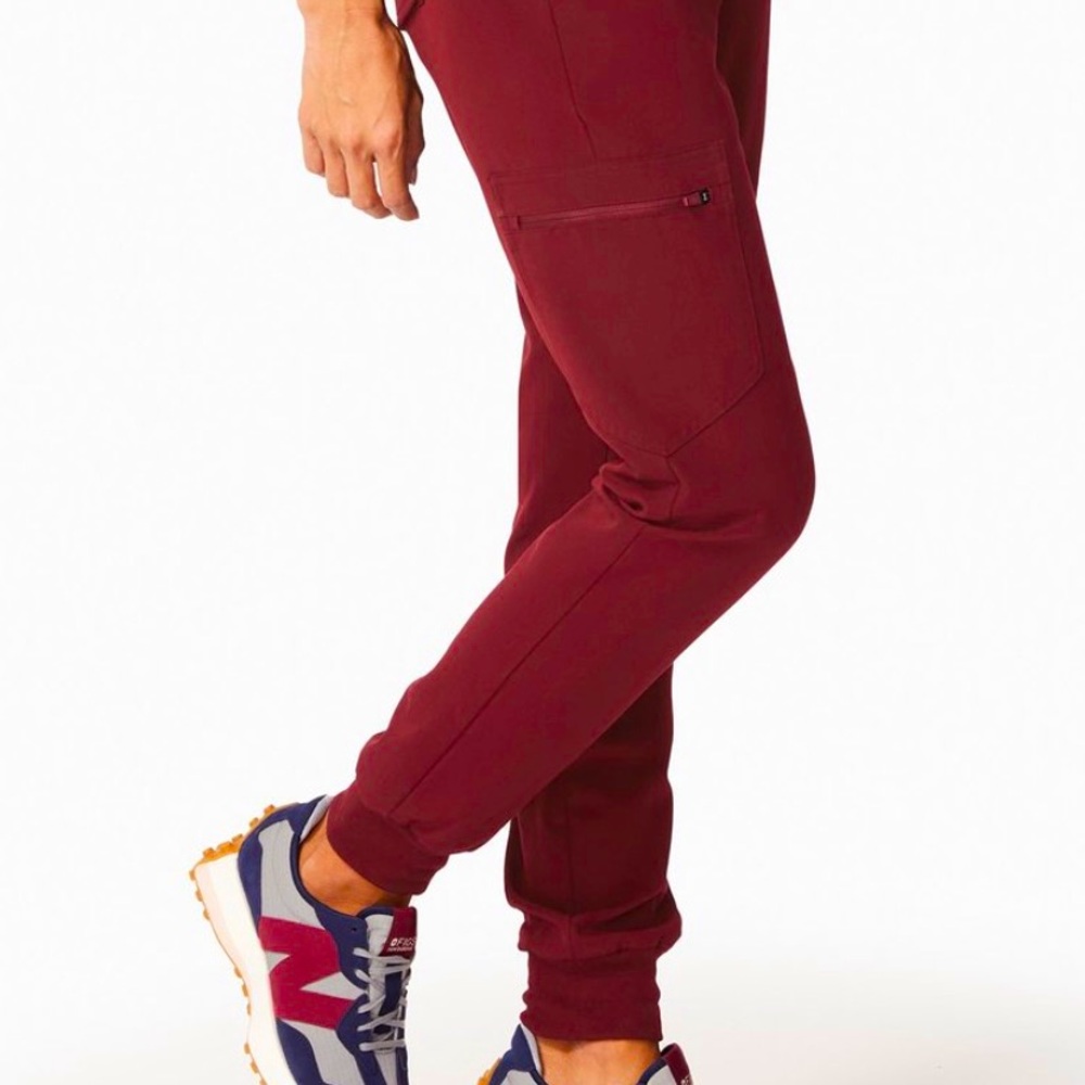 Figs Burgundy Joggers (NEW WITH TAGS)
